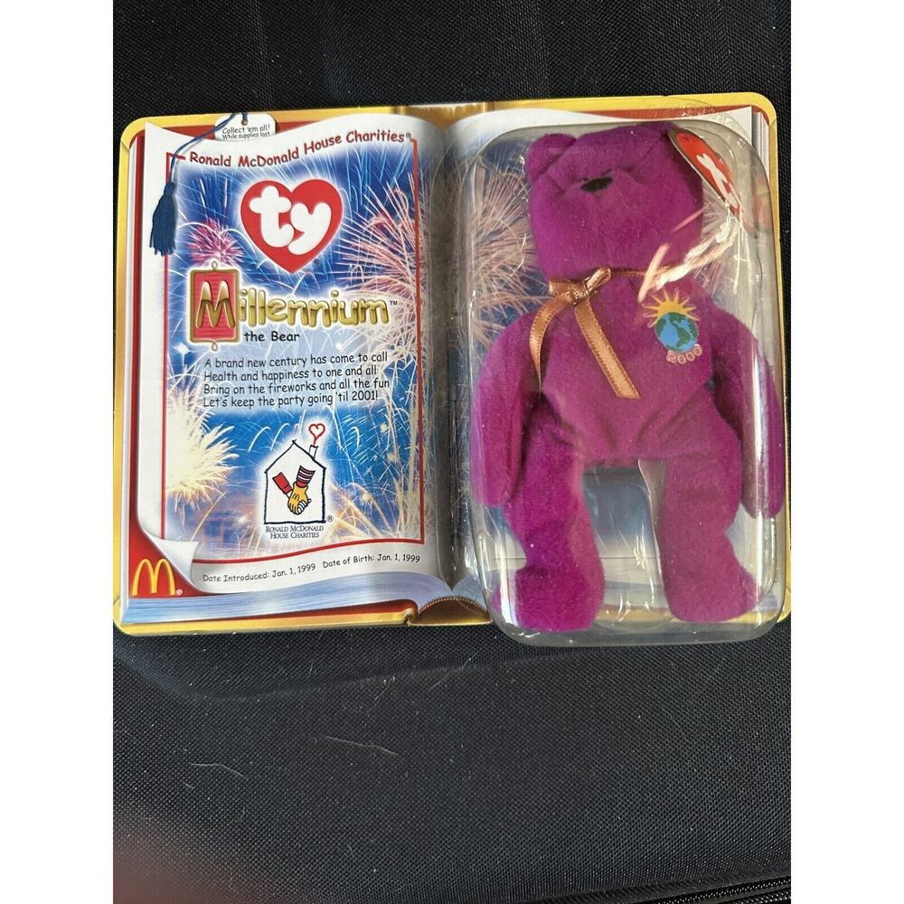 Ty Beanie Babies 2000 Millennium Bear, Ronald McDonald House Charities‎ version